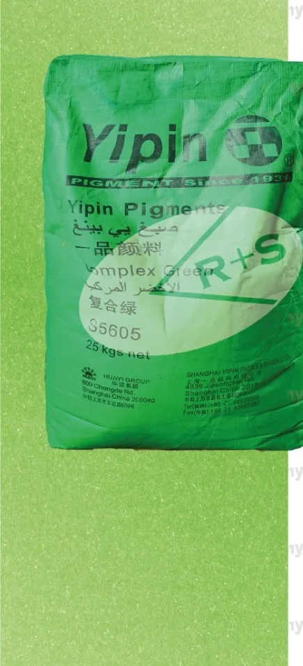 Saco de Óxido de Hierro Verde Complex Green S5605 (Yipin)